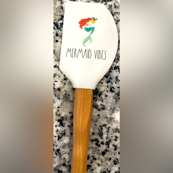 Disney Little Mermaid Spatula X Rae Dunn Mermaid Vibes - Picture 9 of 10